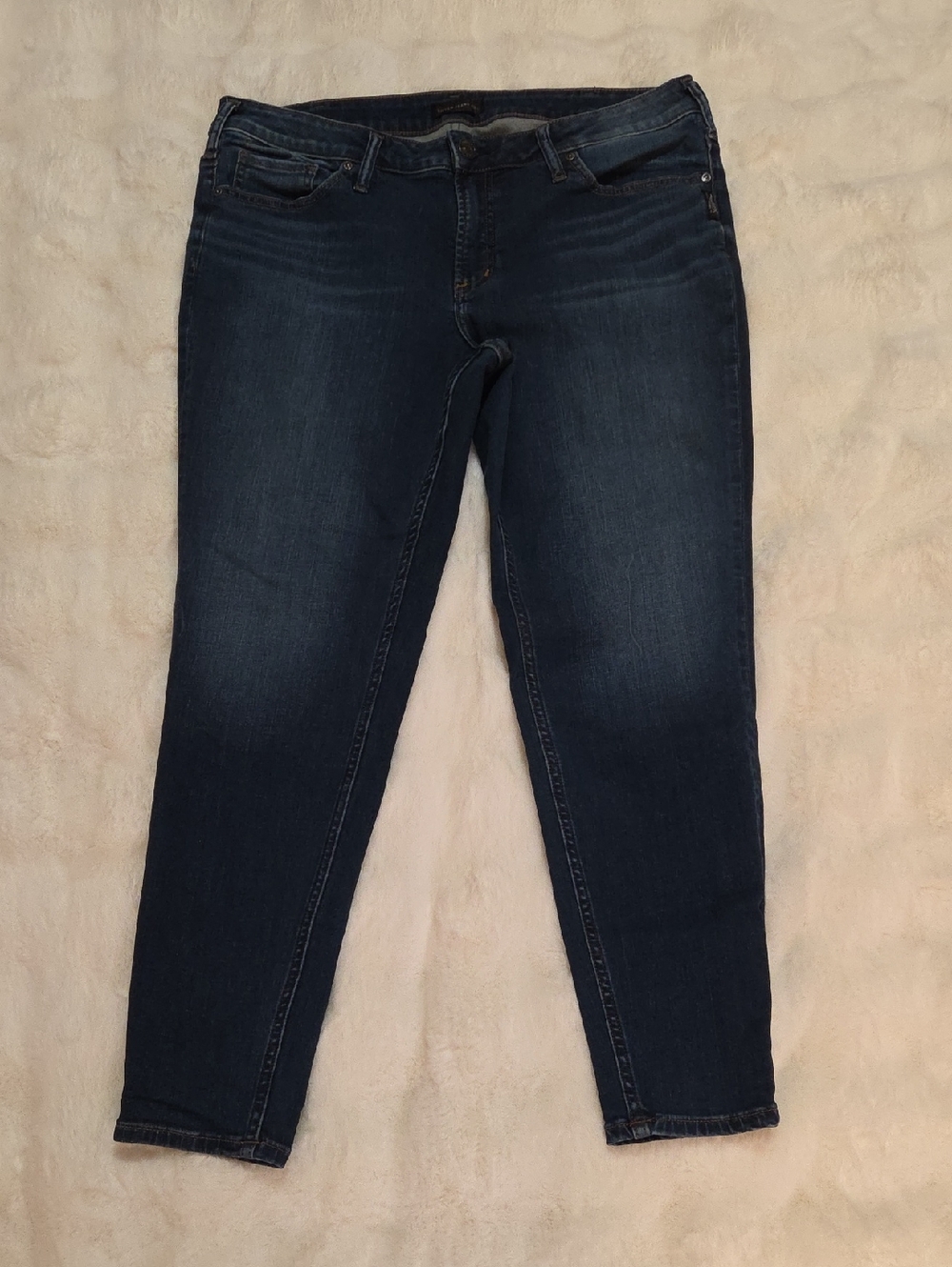 Silver Jeans Dark Blue Skinny Women's Jeans